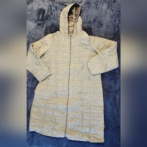 Torrid Light Gray Puffer Coat